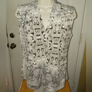 Calvin Klein Patterned Top